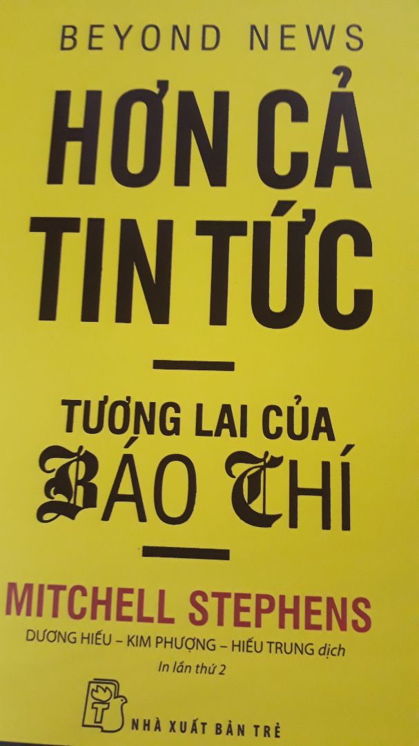 sách từ bao bìa đến thiết kế rất đẹp mắt và ấn tượng. Sách rất hay, bổ trợ cho tôi rất nhiều trong việc tìm hiểu ngành báo chí.