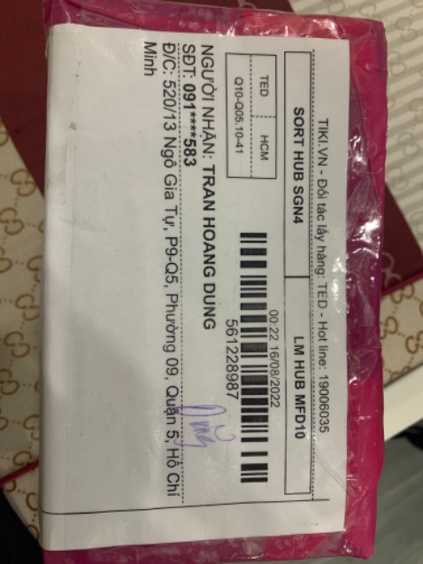 Giao hang San pham dung nhu quang cao, hinh anh ro net, de ket noi