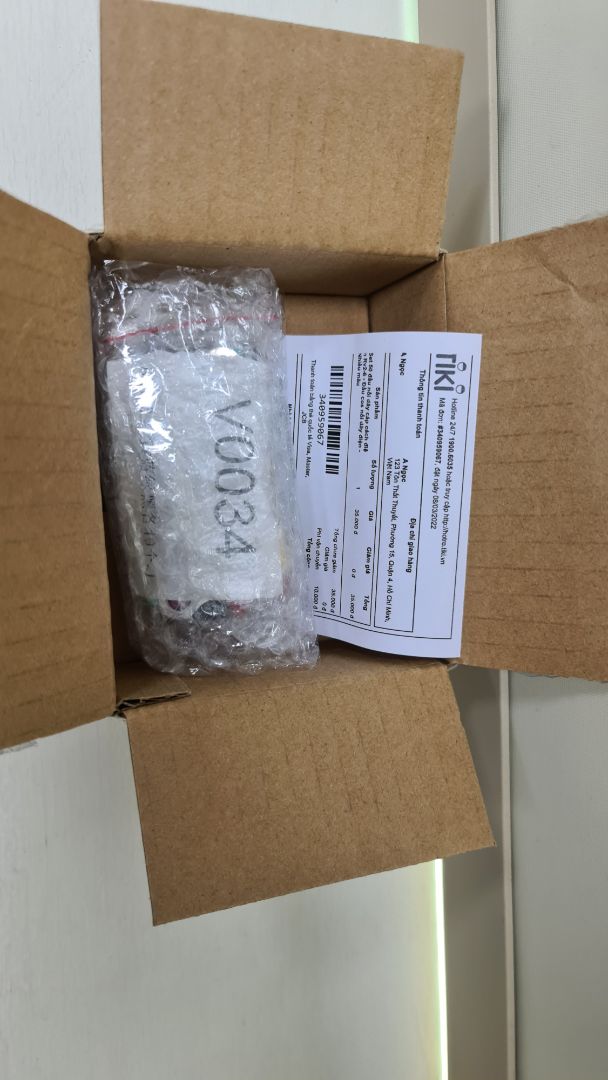 Đóng gói cẩn thận, bước đầu thấy khá ổn.