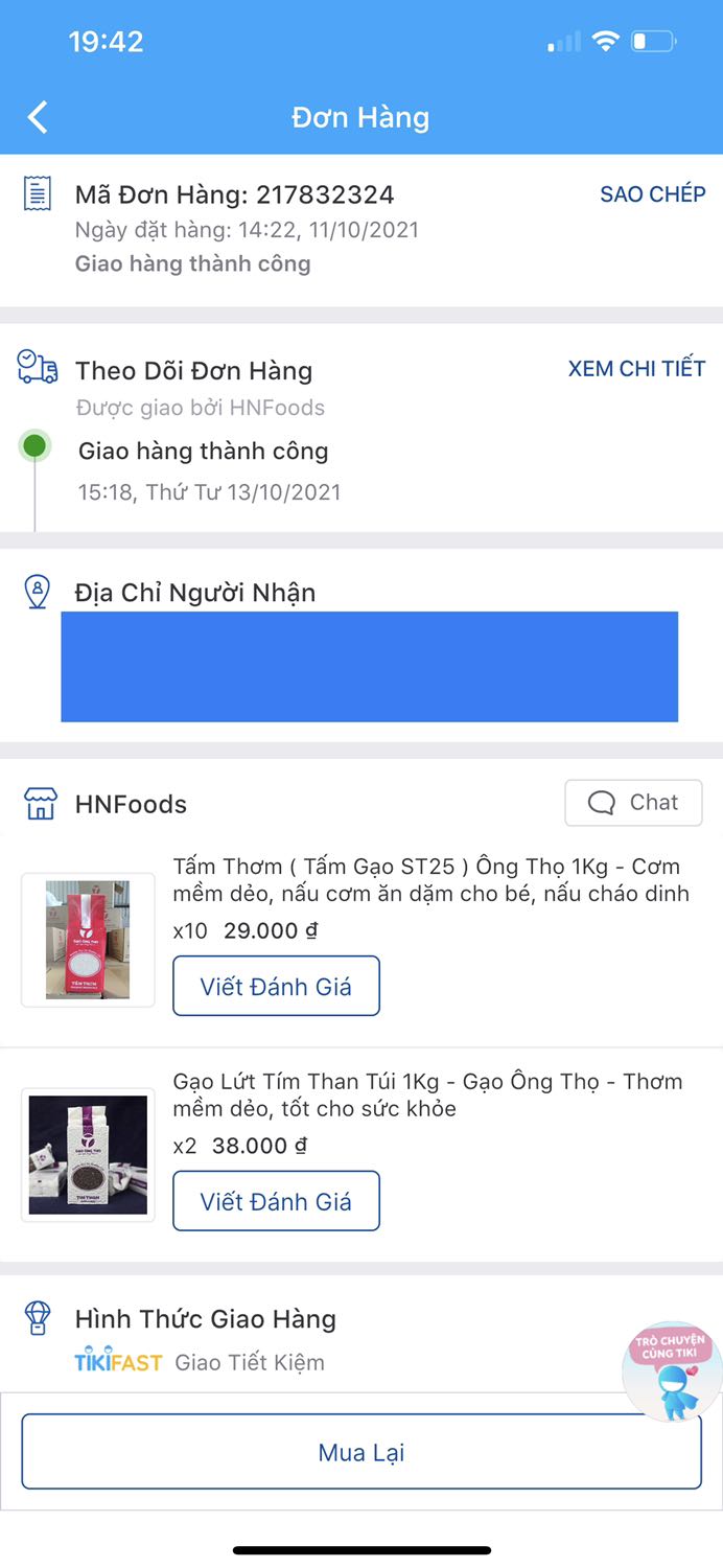Sản phẩm gạo ngon. Đóng gói cẩn thận. Giao hàng nhanh. Hài lòng. Ăn hết sẽ ủng hộ tiếp trong những lần sau.