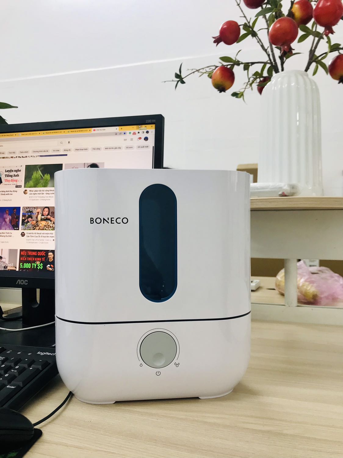 Nằm điều hoà cứ thấy khô mũi khó chịu, cũng đắn đo lắm để mua em máy Boneco sai… vì cũng ko hề rẻ, cơ mà thấy đáng tiền thật, dùng siêu thích , cảm nhận rõ sự khác biệt sau mội đem sử dụng luôn, cảm ơn shop giao hàng nhanh, đóng gói cẩn thận, mà hàng thì chất khỏi bàn luôn Nằm điều hoà cứ thấy khô mũi khó chịu, cũng đắn đo lắm để mua em máy Boneco sai… vì cũng ko hề rẻ, cơ mà thấy đáng tiền thật, dùng siêu thích , cảm nhận rõ sự khác biệt sau mội đem sử dụng luôn, cảm ơn shop giao hàng nhanh, đóng gói cẩn thận, mà hàng thì chất khỏi bàn luôn