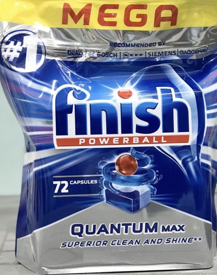 Sản phẩm chính hãng Finish, hàng nhập Mỹ, mua trong giai đoạn shop sale nên được giá tốt. Sẽ tiếp tục mua lần sau để sử dụng cho máy rửa bát Bosch