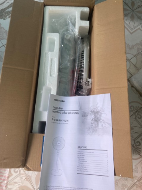 Hàng đóng gói chắc chắn, khớp nối ráp vào rất khít và cứng cáp, quạt quay êm, nhẹ nhàng. Cảm ơn Shop, Tiki và Toshiba!