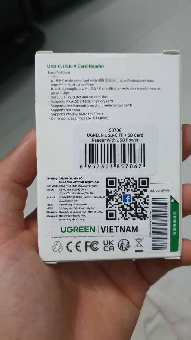 Tiki luôn giao hàng nhanh hơn dự kiến 1 2 ngày.
Hàng bị móp méo.
Bên trong vẫn ok.
Truyền tải dữ liệu như ghế vậy, không phải bàn. Mười điểm Tiki luôn giao hàng nhanh hơn dự kiến 1 2 ngày.
Hàng bị móp méo.
Bên trong vẫn ok.
Truyền tải dữ liệu như ghế vậy, không phải bàn. Mười điểm