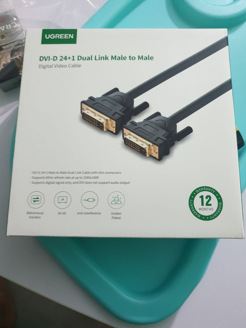 nguyên seal, ngon lành.
cáp cầm chất lượng, mạ vàng 2 đầu. chưa lắp thử. để lắp rồi đánh giá tiếp