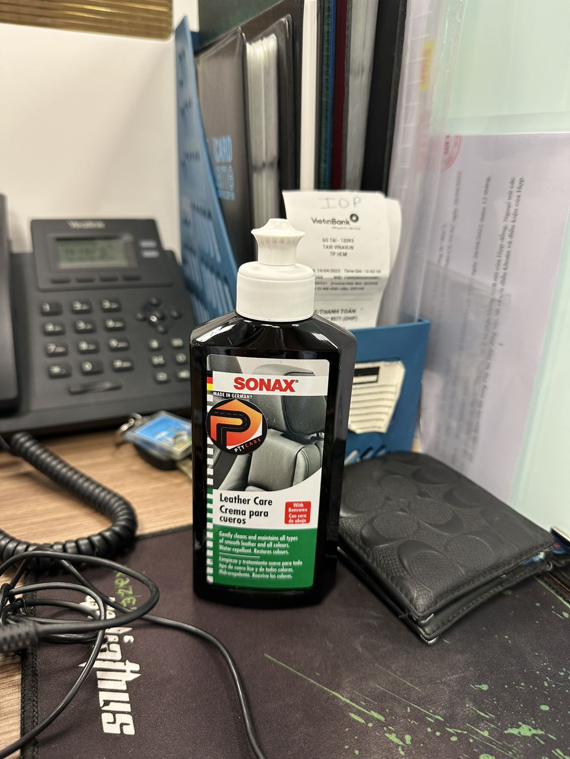 Đã sử dụng sản phẩm này rất nhiều lần. Sản phẩm chăm sóc xe hơi thương hiệu Sonax thì yên tâm về chất lượng rồi.

Đã mua nhiều sản phẩm từ nhà phân phối này. Cho đánh giá 5 sao.