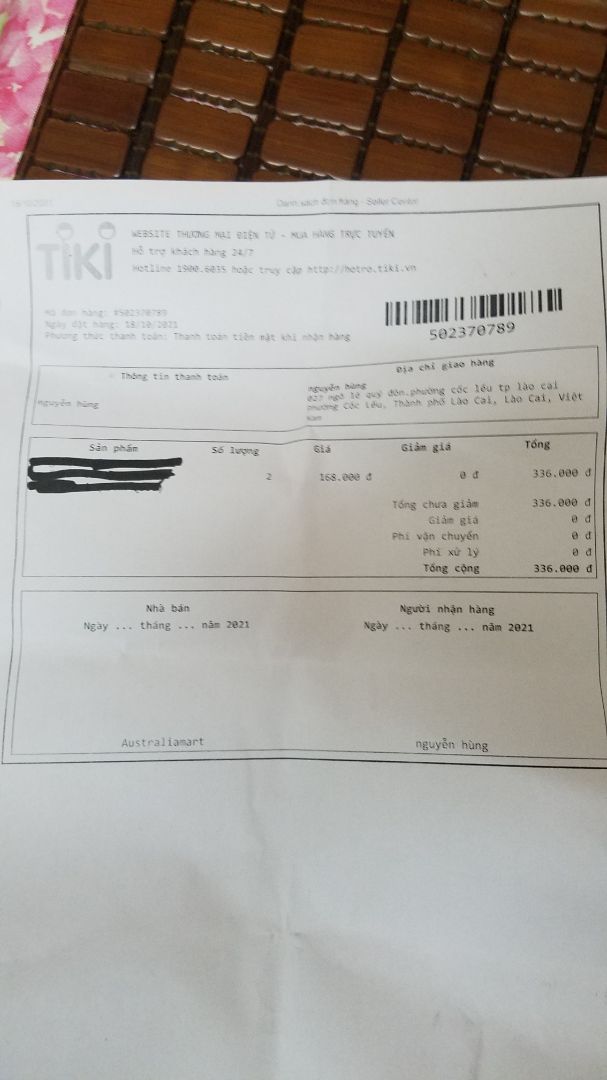 ko biết shop gửi thiếu. hay cố ý nữa. mua 2được 1