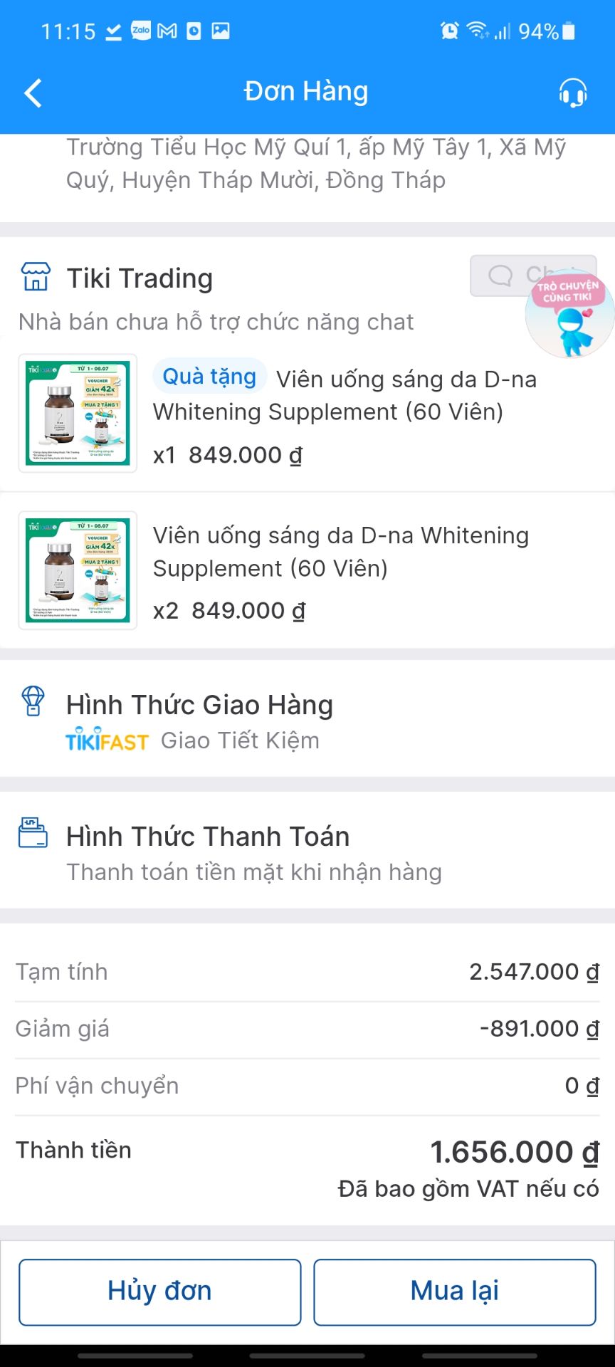 giao hàng siêu nhanh, mình dùng 2 lọ rồi thấy da có sáng hơn tí, nhưng bổ sung glutathione vì nhiều công dụng khác nữa. mua được deal 2 tặng 1.