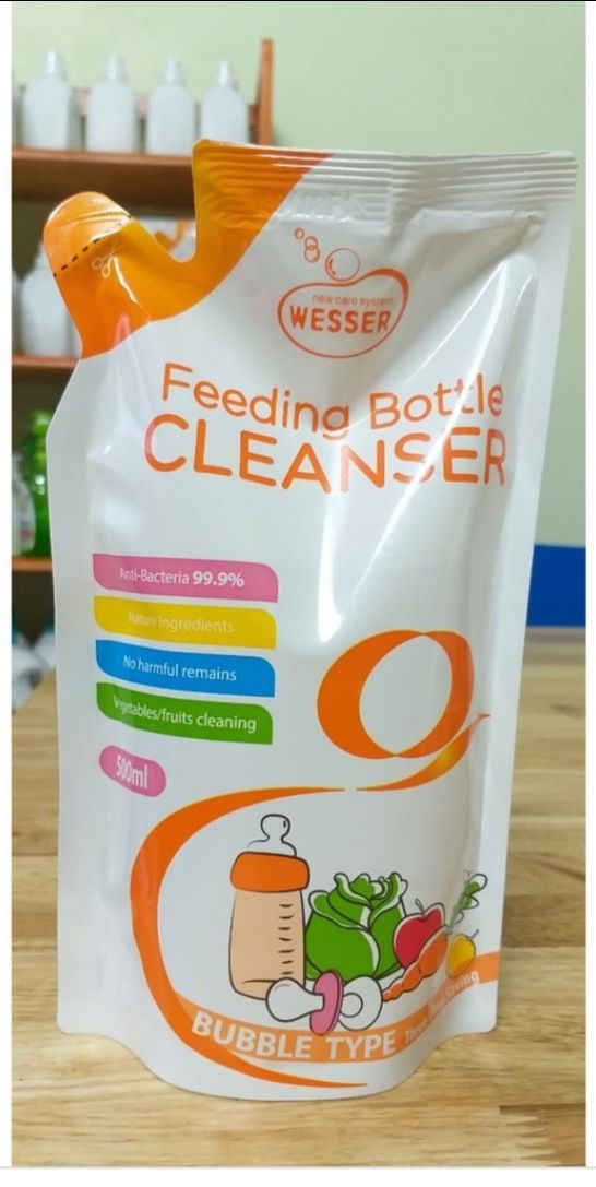 nước rửa k có bọt. mùi thơm nhẹ. rửa sạch