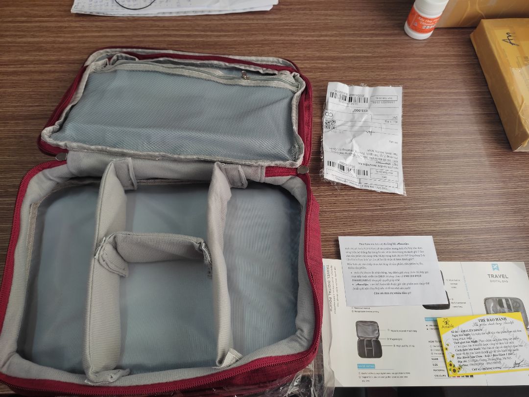 Đóng gói cẩn thận, hàng nhận đúng như hình, có kèm phiếu bảo hành, HDSD, tks shop nhiều.