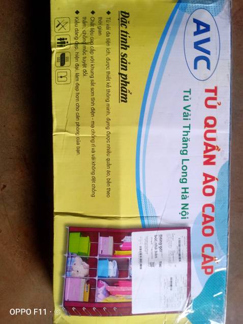 Tủ vải chắc chắn, Shop bán hàng nhiệt tình và dễ thương.Có kèm theo thư tư vấn cho khách hàng qua Zalo.Giao hàng nhanh và đóng gói cẩn thận.Cảm ơn Shop...😂