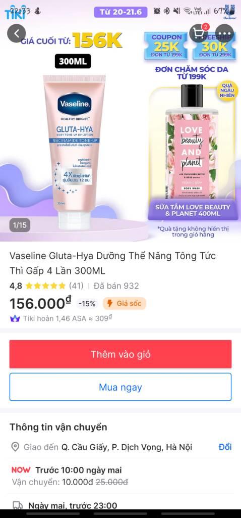 Đơn trên 200k mà không vó quà tặng dù đã chọn quà tặng r