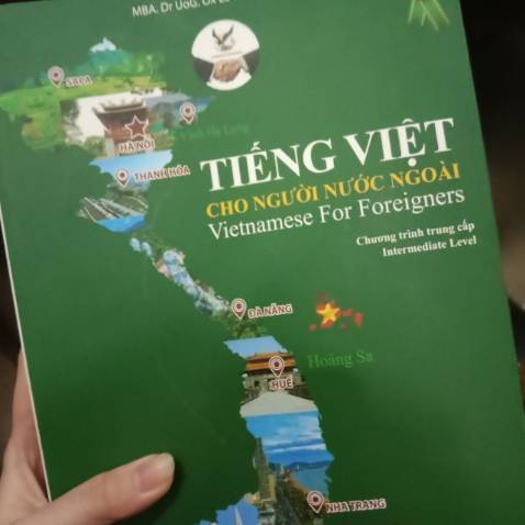 I liked the fact that this textbook had conversation, audio CD, proverbs, stories and different activities, as it gives the trilingual more than one means to learn. This book was very easy to follow along as the words included table vocabulary, grammar. I also found the colorful layout very appealing and the font size of the words were just perfect, not too big, nor small. For some reason, I have a hard time with listeing Vienamese that is too fast and it makes me frustrated. I had no problems following along with this book!