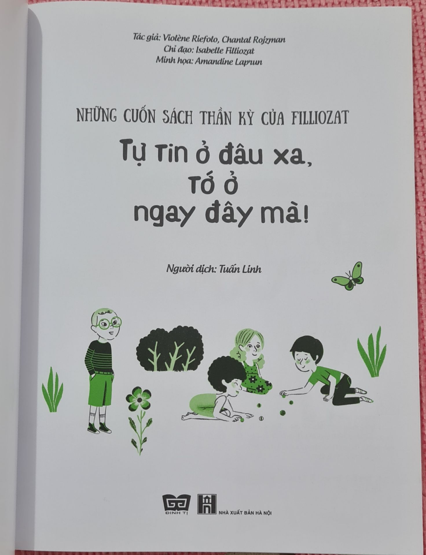 1 cuố sách hay giúp các bạn nhỏ nâng cao sự tự tin của mình