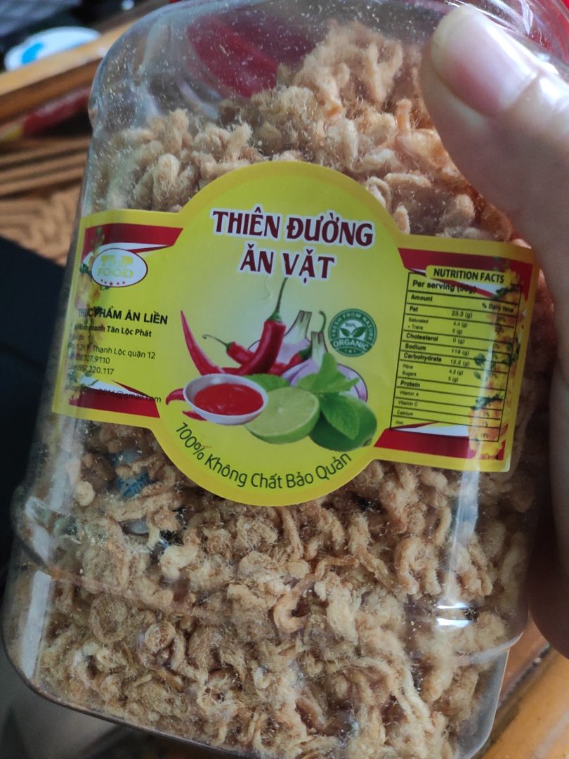 đóng gói ổn. giao hàng nhanh. nhưng mà ko có cay @.@ vị hơi ngọt so với khẩu vị nhà hay ăn. Sợi không tơi ra như hình shop chụp 🤣