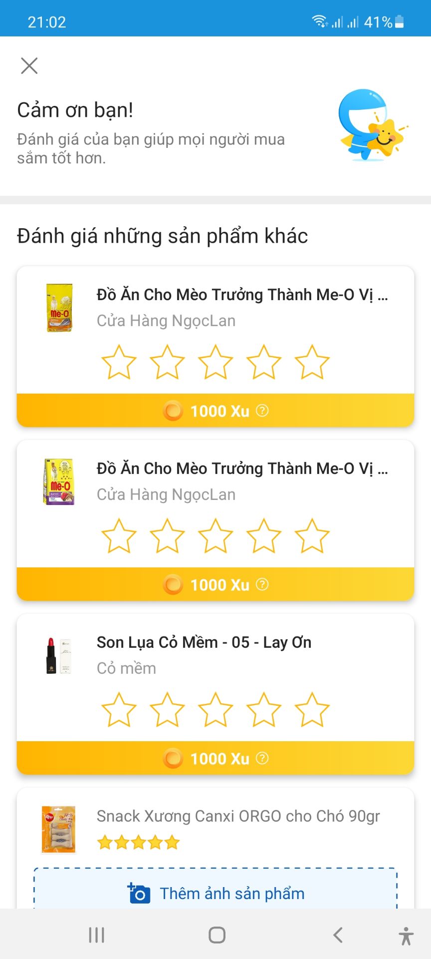 Cũng ok ạ. Nhưng thấy mèo ăn không thích thú như đợt trước. Dù sao thì mua vậy vẫn rẻ hơn rất nhiều nếu mua lẻ. Sẵn tiện ai có nhu cầu nuôi mèo thì nuôi giúp mình vài bé với. Mình cảm ơn ạ ahuhu