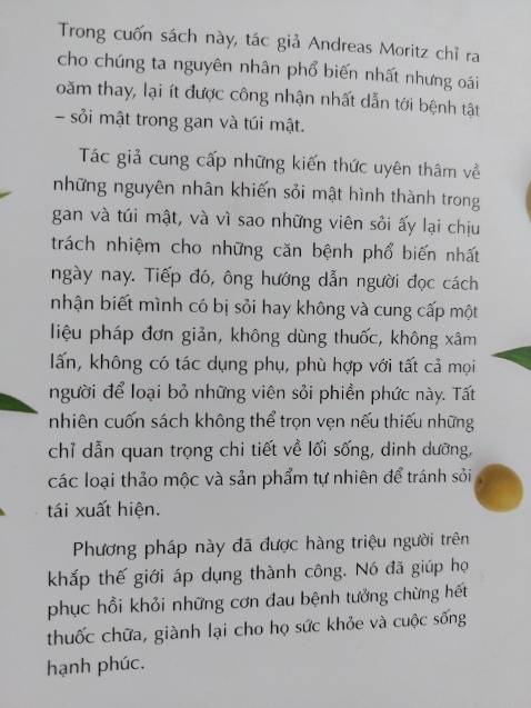Cẩm nang nhưng hơi dầy, hơi khó đọc. Sách thảo luận nhiều vấn đề không chỉ sỏi gan mật.