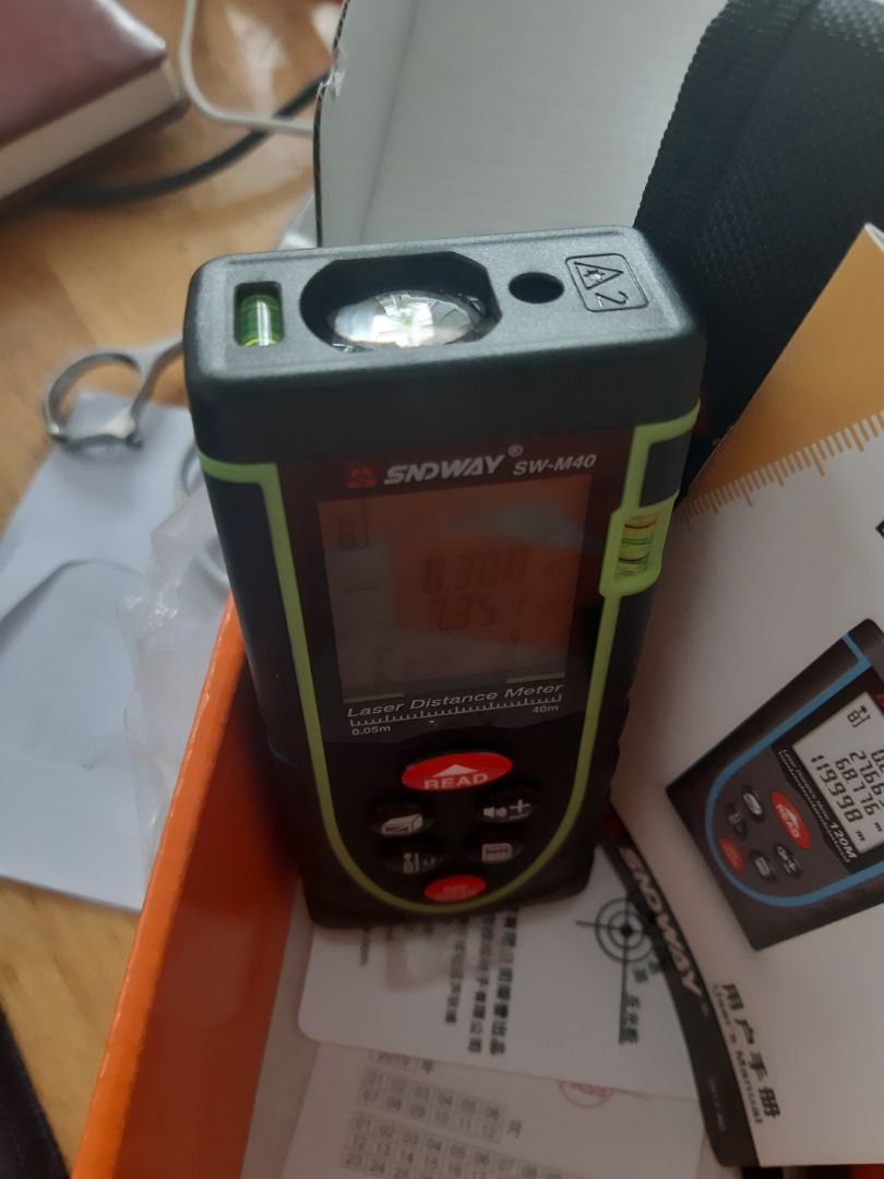 giao hàng sớm hơn thông báo. đóng gói cẩn thận. sản phẩm tốt, có pin, bao da, dây móc, thẻ bảo hành. máy có chức năng cộng, trừ, tính diện tích, tính thể tích. lúc đặt mua thì cũng hơi hoang man, nhưng giờ rất rất hài lòng. sẽ tiếp tục ủng hộ tiki. thank. ?