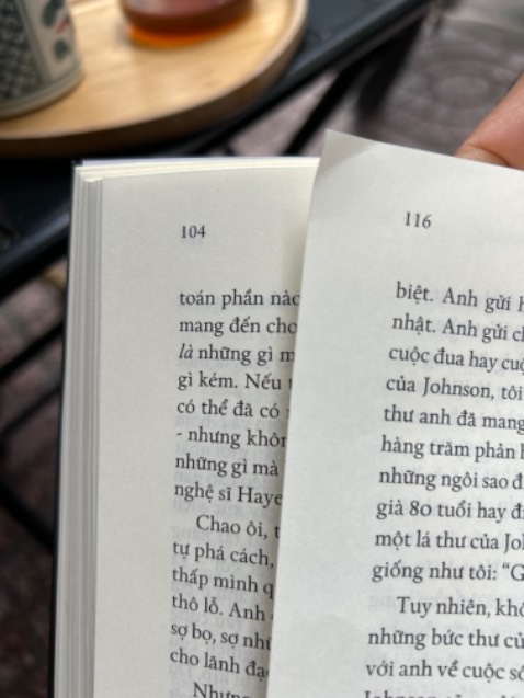 Sách đóng lỗi trang 106 và 116