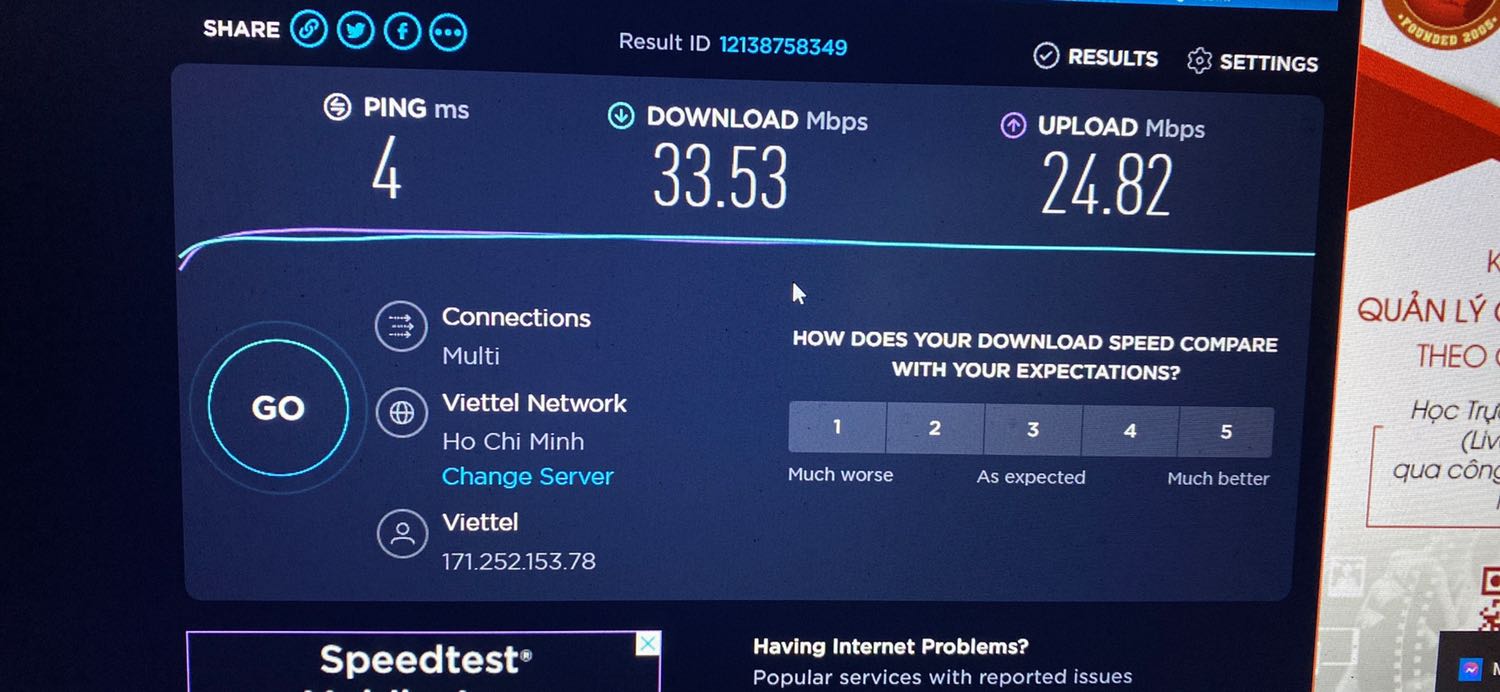 Cảm nhận mạng ổn định mạnh , giá thì rẻ , và có sự khác biệt rất lớn về đường truyền . Trong tầm giá tiền mà Wifi 5 băng thông kép có mạng 5G AC1200 thì chỉ thấy có Totolink A720R còn hỗ trợ cập nhật phiên bản theo định kì để không bị lỗi kĩ thuật .