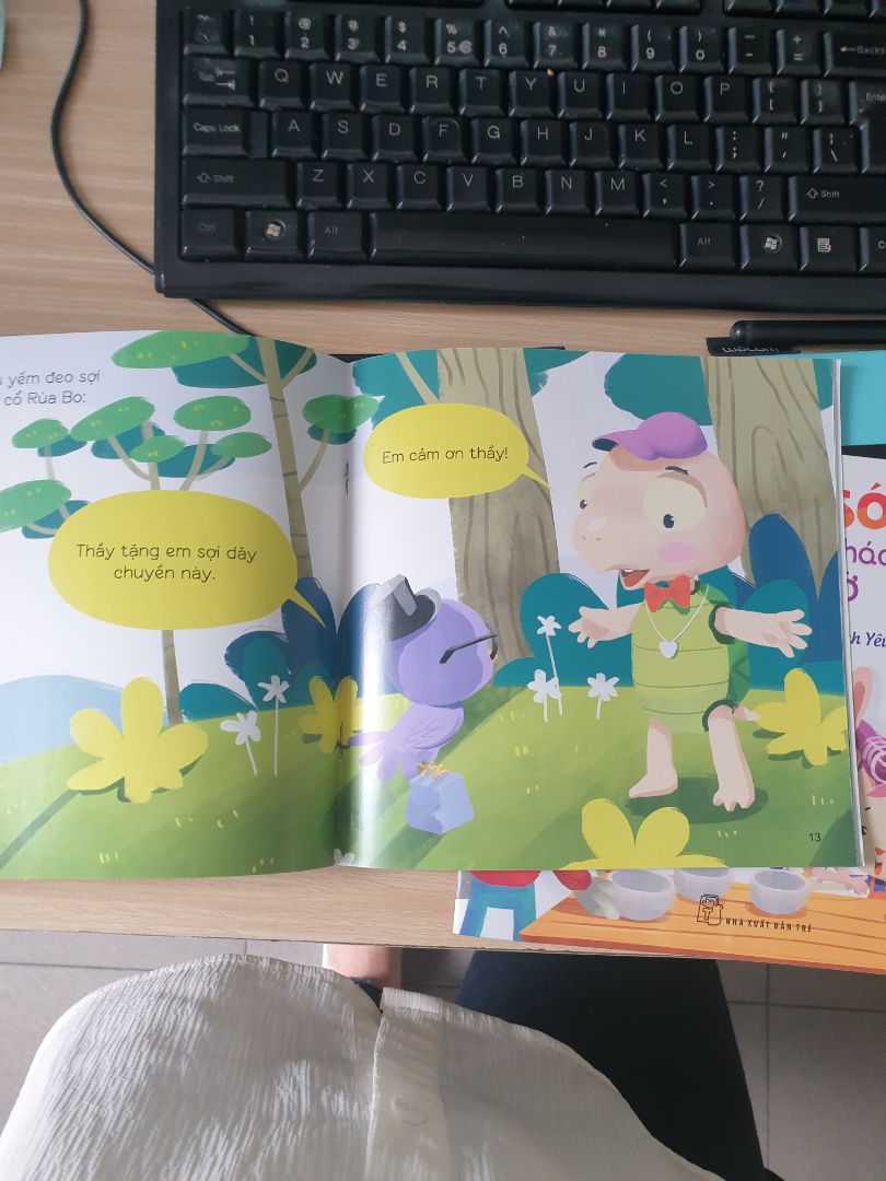 hình ảnh dễ thương. nội dung hay cho bé. mua đc giá sell nữa. hài lòng
