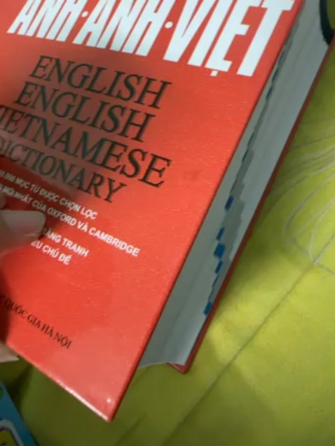 Giao hàng nhanh đóng gói kĩ, từ điển chất lượng không bàn cãi, tốt lắm luôn mình học ngôn ngữ anh nên mình cân nhắc mua và cảm thấy rất hài lòng, recommend mng mua nhaaa.