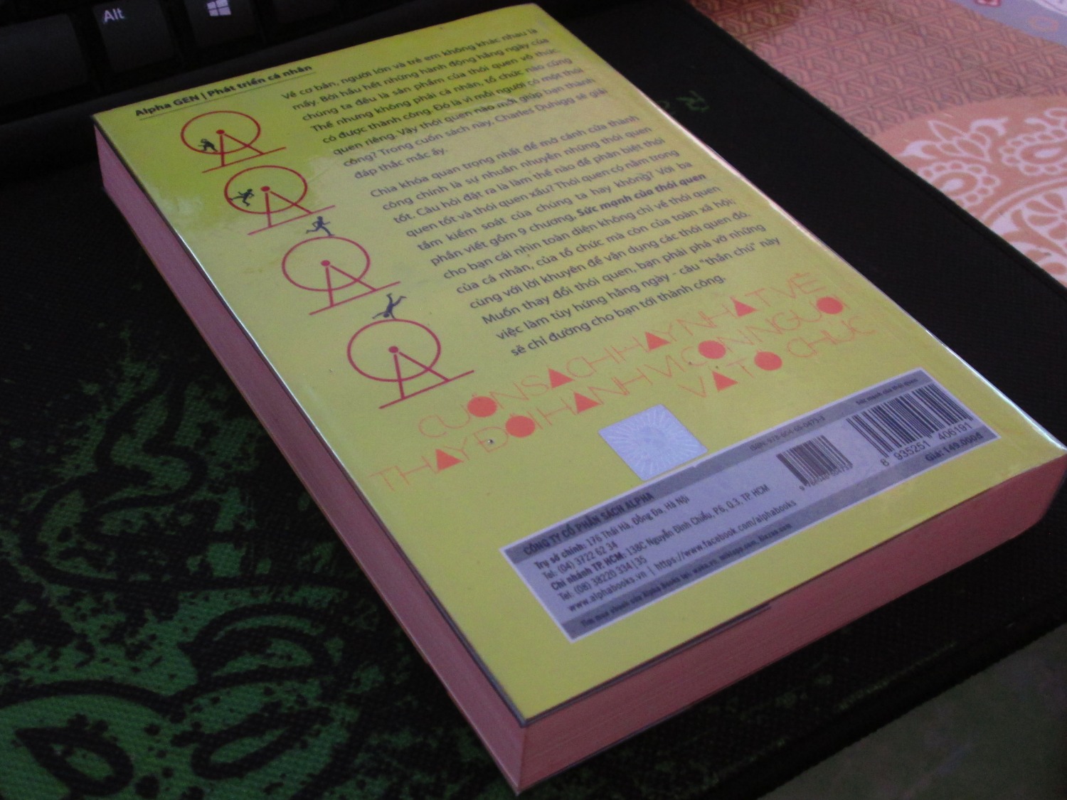 - Tiki giao hàng nhanh
- Giấy dày, mịn; bìa bắt mắt.
- Tuy thể của sách là selfhelp, mình không thích thể loại này lắm. Nhưng bằng cách sử dụng những kiến giải và dẫn chứng thí nghiệm, sự kiện (có thể là có thật), nên sách trở nên không giáo điều, nhợt nhạt. Nhìn chung, mình nghĩ đây là một tài liệu nên tham khảo với những bạn có dự định quản lý/ quản trị bản thân hay tập thể.