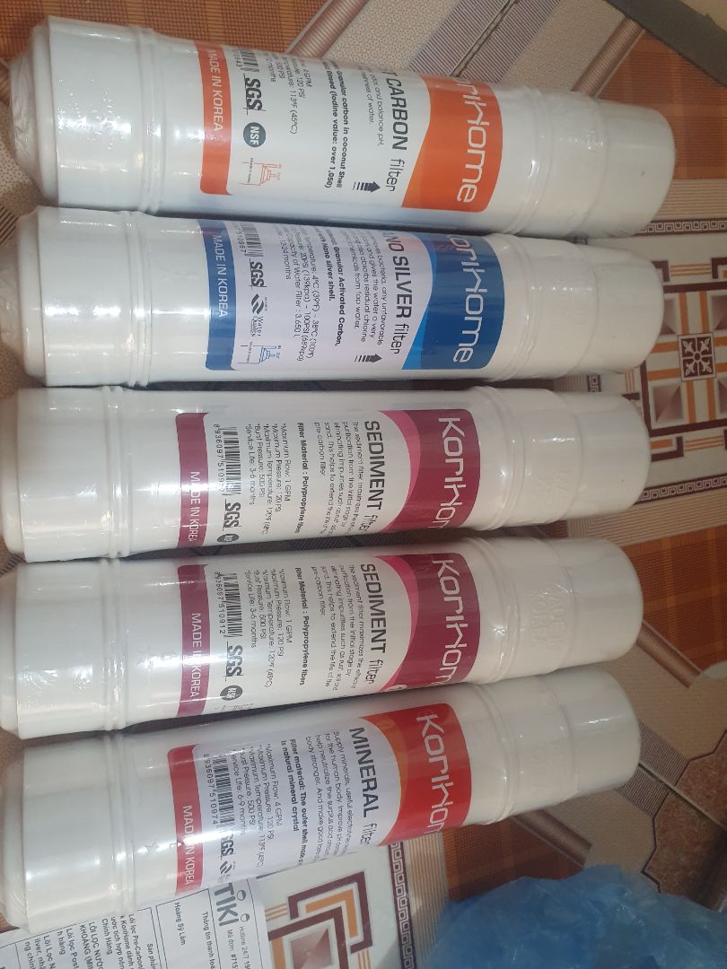 mua 2 đơn, tổng 6 loại lõi lọc. trong đó shop gửi nhầm 1 loại. nhắn tin 1 ngày rồi không thấy phản hồi. cho 1 sao

shop đã xử lý. chuyên nghiệp và có trách nhiệm. sửa lại 5 sao