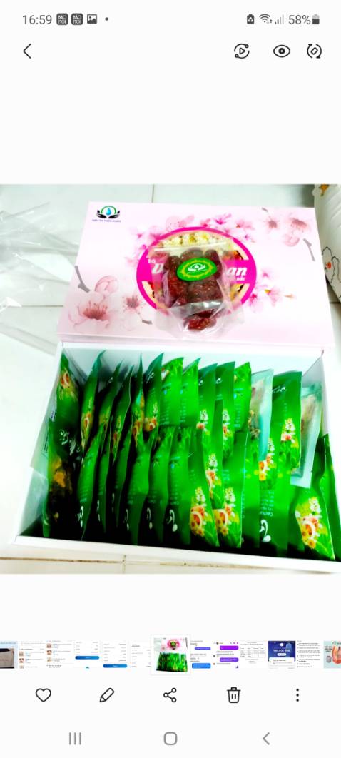 Trà thơm, túi đẹp, thích hợp làm quà tặng 🥰🥰🥰🥰🥰