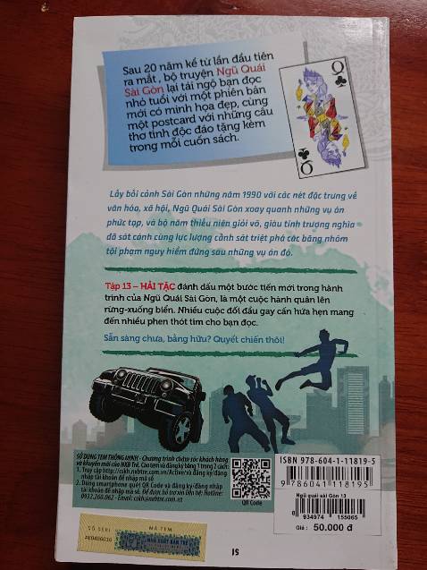 Bản in chất lượng, tem nhãn đầy đủ, giấy tốt, nhẹ. Một bộ truyện của thế kỷ 19 Sài Gòn nhé! Rất hay.