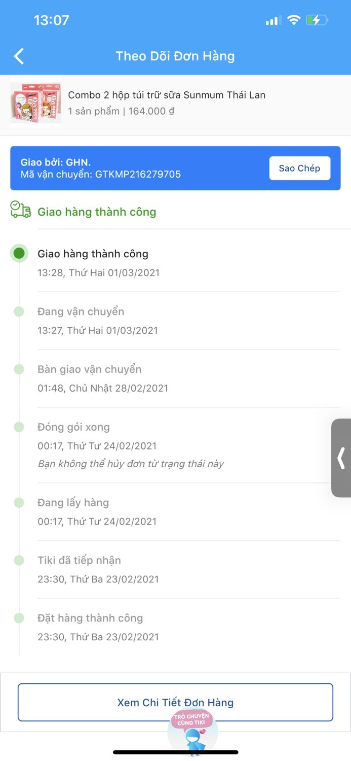 Sản phẩm tốt. Mình rất thích dùng loại này. Combo 2 hộp với giá 150k + 14k ship, rất ưng ý. Nhưng shop giao hàng chậm quá mình ko biết lý do tại sao. Phải chuyển đến 2 đơn vị giao hàng. Mình thật sự ko hài lòng nên chỉ cho 2*. Mong shop trao đổi lại với nhà vận chuyển để mang lại sự hài lòng tuyệt đối cho khách hàng của mình.