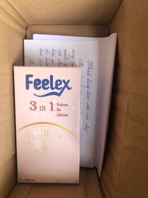 Đóng gói bảo mật thông tin tốt, bao cao su dùng thích, mùi thơm hơi bị cuốn luôn. 10 điểm Đóng gói bảo mật thông tin tốt, bao cao su dùng thích, mùi thơm hơi bị cuốn luôn. 10 điểm