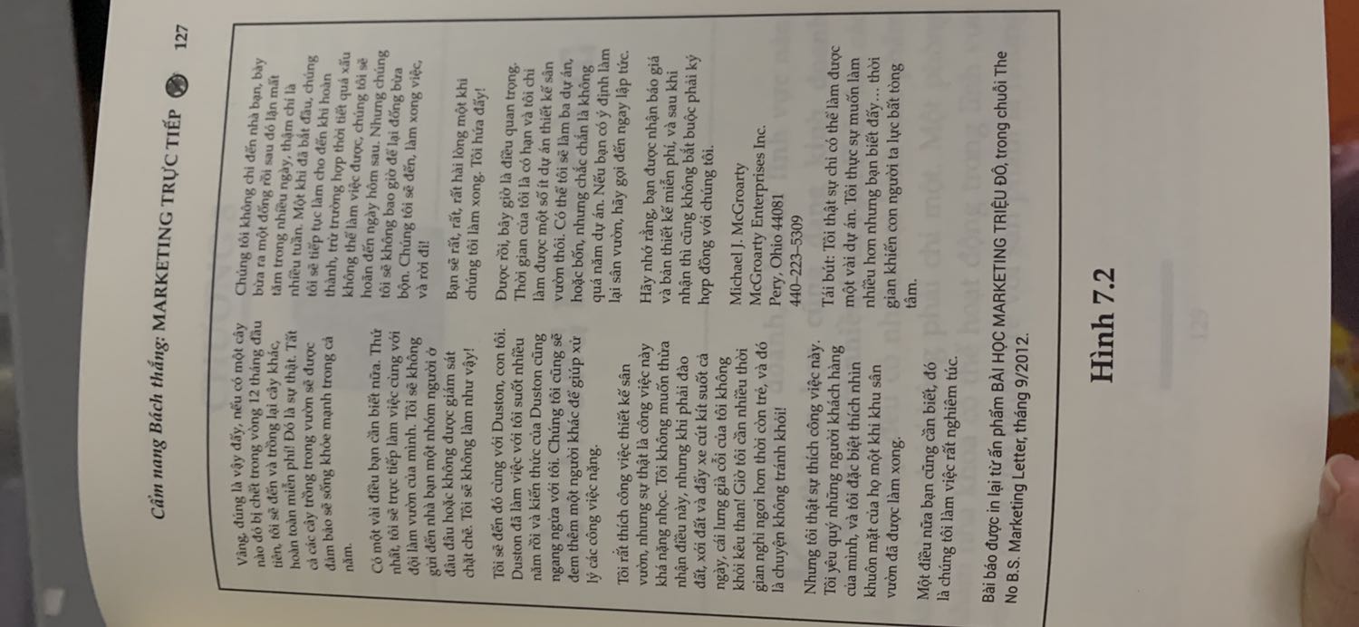 Sách nhiều chiến thuật hay, nhiều ví dụ thực tế và dễ hiểu lắm. Đọc Dan Kennedy quả thật sáng mắt ra nhiều