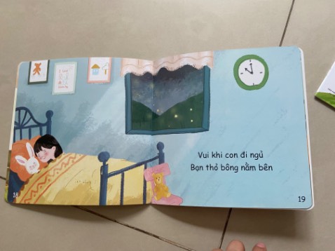 Một bộ sách mỏng quá dễ thương từ hình ảnh tới nội dung