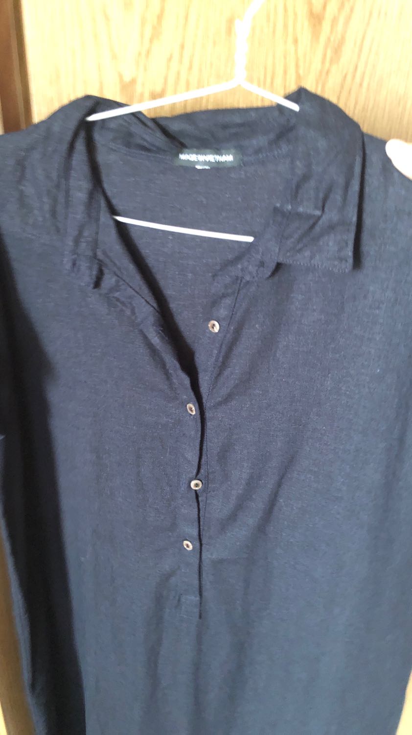 Chất vải pha thôi, không nên ghi linen, và cũng hơi ngắn, mặc thấy mập hơn mong muốn! tiki giao hàng luôn ổn,