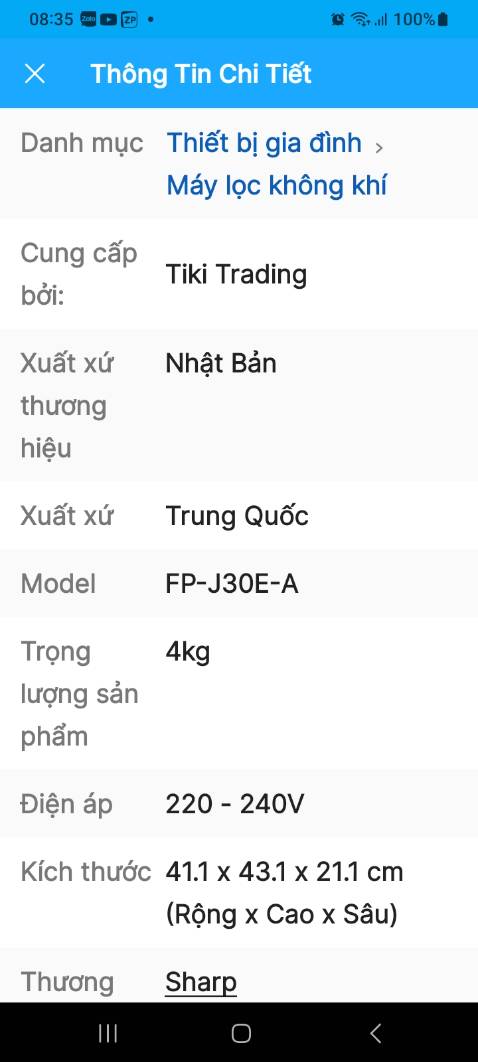 Mới dùng nên chưa biết tốt hay không,tiki ghi xuất xứ là Trung Quốc, tem dán thân máy made in Thailand,khó xác định nguồn gốc?,nhận được máy ngày 28/12/2022 mà bảo hành trên giấy chỉ còn 6 tháng đến tháng 6/2023?