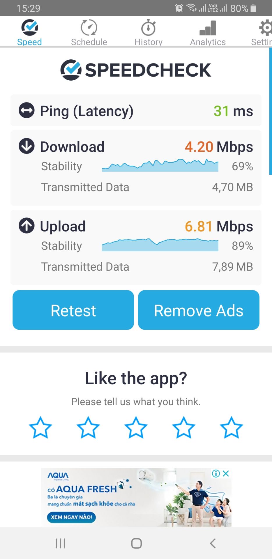 - Tiki giao hàng nhanh, đúng thời gian dịch vụ Tiki Now 2h, đóng gói cẩn thận.
- Sản phẩm đúng mẫu, kết nối bình thường nhưng chất lượng kém.
   + Tại cùng vị trí tôi đo bằng 2 app speedtest, tốc độ truyền dữ liệu từ Modem chính lại lớn hơn nhiều (20-25 Mbps) so với tốc độ truyền kết nối từ bộ kích sóng tp-link (3-4 Mbps), tại vị trí 3 đèn led wifi, đường truyền bị giảm rất nhiều khi đi qua thiêt bị kích sóng.
   + Tại vị trí 5 đèn led wifi kết quả cũng tương tự.
   + Tôi đã cài đặt bằng nhiều cách : qua nút bấm WPS trên modem, app Tether, IP http://*** kết quả vẫn như vậy.
    + Tôi đang sử dụng nhà mạng viettel, đã thử test nhà mạng khác FPT vẫn vậy.
- Không hiểu sao lại có nhiều nhận xét tốt về sản phẩm, có lẻ sản phẩm tôi nhận bị lỗi nên đề nghị Tiki cho tôi đổi mẫu khác.Thanks!