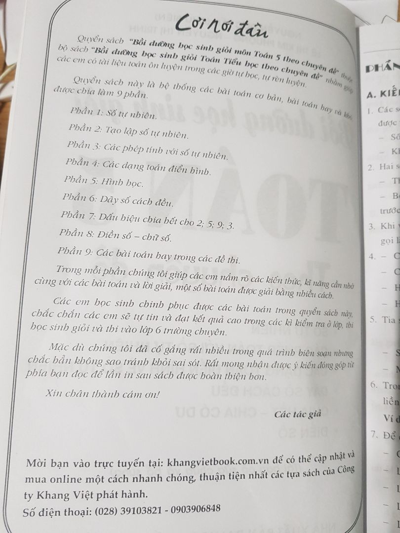 Cuốn này tập trung tất cả các dạng đại số mà bé sẽ học và được học từ các lớp dưới và đa số nâng cao là chủ yếu.