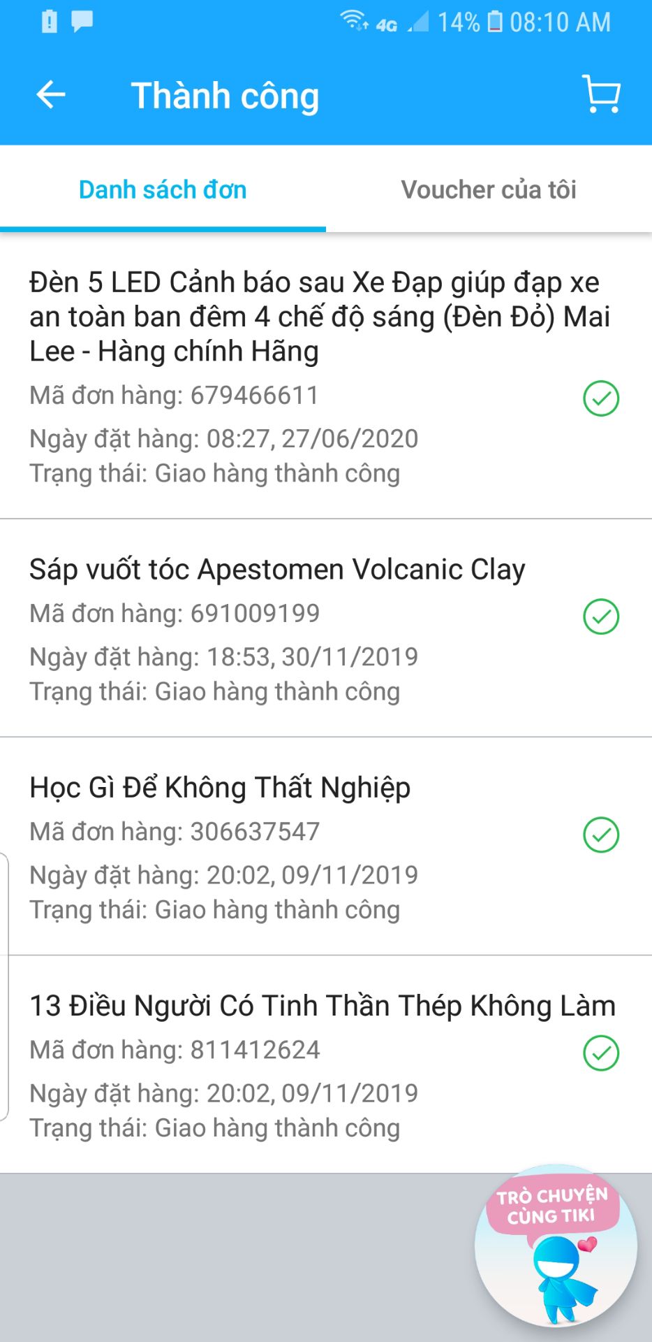 hàng đểu nhé. về cắm sạc thì sáng k cắm thì k sáng. dc một lúc h cắm cũng k sáng nữa rồi. các bạn chắc cũng nghĩ giống mình tham rẻ nên mua. đề nghị tiki trả lại hàng. đơn này mình mới nhận xong.