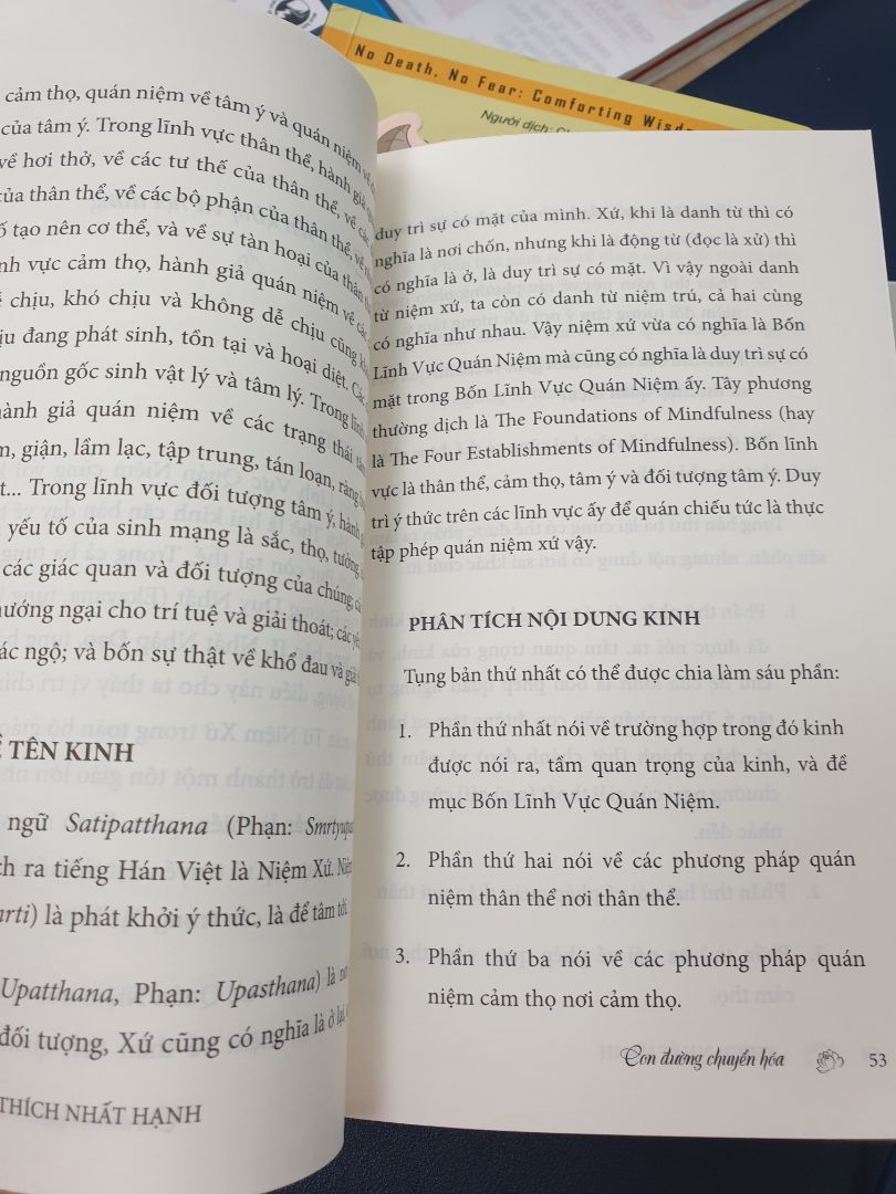 sách đẹp, nội dung hơi chi tiết về việc thực hành cho ai muốn đào sâu hơn trong việc chuyển hóa chính mình.