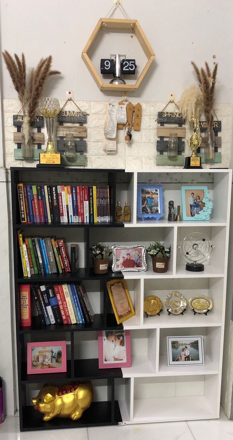 Kệ đẹp và chắc chắn!giao hàng nhanh và đóng gói cẩn thận, cảm ơn tiki.