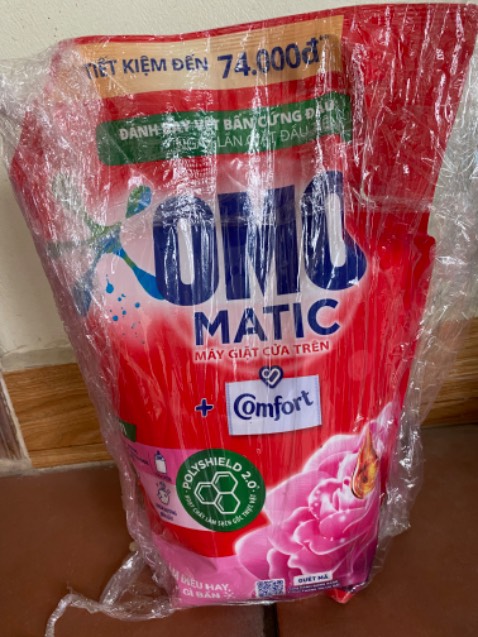 Đóng gói cực kỳ cẩn thận. Mình chưa dùng nhưng khi mở thùng đã thấy mùi nc giặt rất thơm.