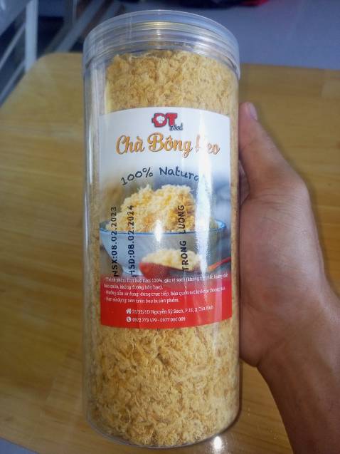 Chà bông vị ko ngọt cũng ko mặn quá vừa ăn