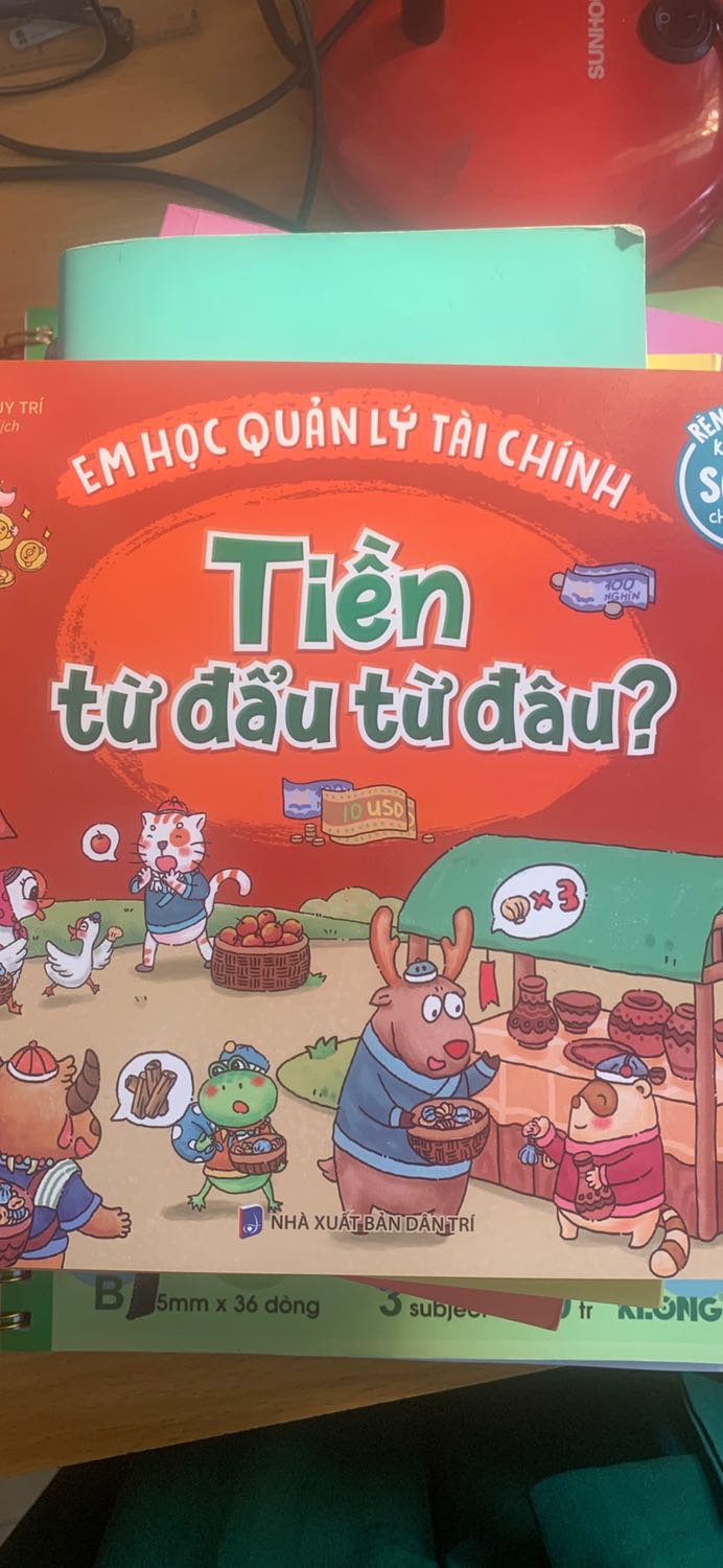 Bộ sách rất ý nghĩa dạy các con về tài chính, rất hài lòng về sản phẩm. Đóng gói cẩn thận, vận chuyển nhanh