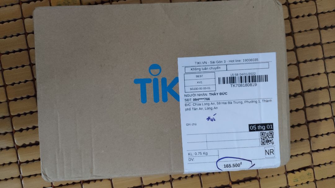 Đóng gói cẩn thận. Đóng gói cẩn thận.