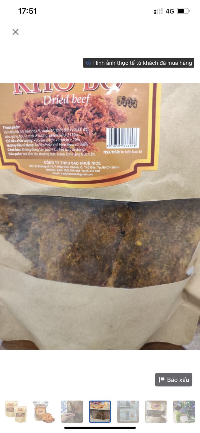 Mua 2 lần, lần nào cũng cân thiếu  hơn 1 lạng hết
sản phẩm chất lượng tốt
Tuy nhiên, do cân thiếu nên mất lòng tin mua lại