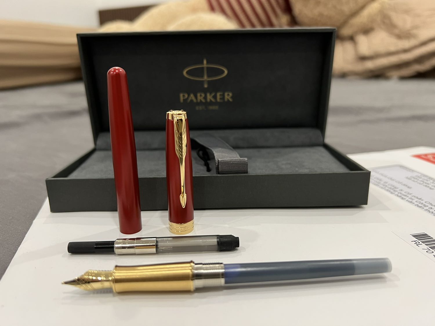 Chất lượng tuyệt vời, ngòi hơi to so với mình tưởng tượng