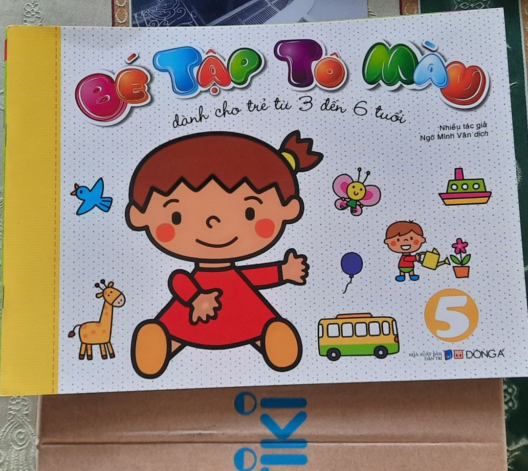 Sách giá tốt. Nhà bán tốt, sách in rõ, nội dung phù hợp cho các bé tập tô màu.