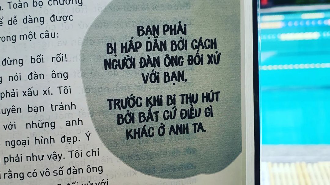 Đây là cuốn sách hay nhất dành cho phụ nữ về kĩ năng hẹn hò và yêu lấy bản thân mà tôi từng đọc. 
Tôi quyết định sẽ đọc đi đọc lại cuốn sách này nhiều lần để ghi nhớ và áp dụng.