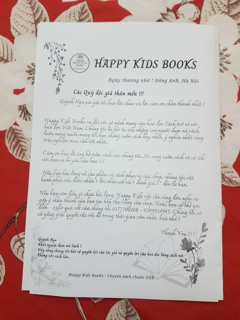 lần đầu mua của nhà sách happy kids books, sách dễ thương, hay cho bé, thư ngỏ dễ thương, sách mới, đẹp, phù hợp cho bé trai hơn vì đây là câu chuyện tranh bé trai là nhân vật chính